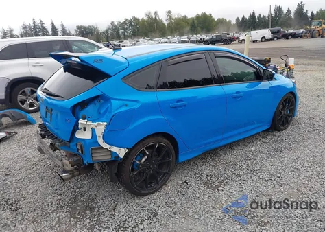 2017 Ford Focus Rs from USA, damaged, VIN WF0DP3TH4H4122619